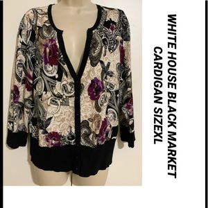 WHITE HOUSE BLACK MARKET CARDIGAN